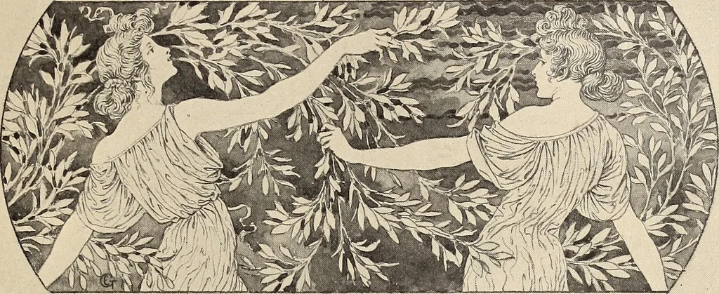 An illustration from Méthode de composition ornementale, 1905, leaf 282