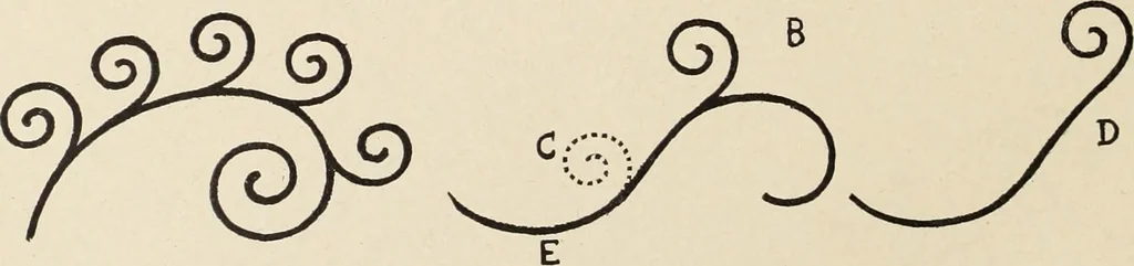 An illustration from Méthode de composition ornementale, 1905, leaf 293