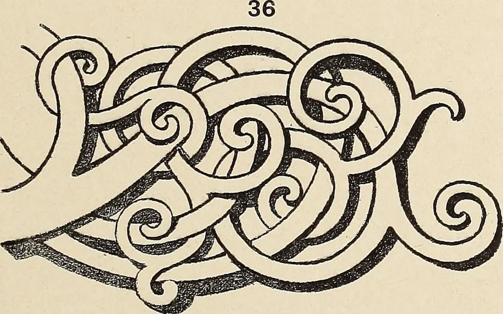An illustration from Méthode de composition ornementale, 1905, leaf 296