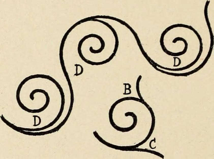 An illustration from Méthode de composition ornementale, 1905, leaf 313