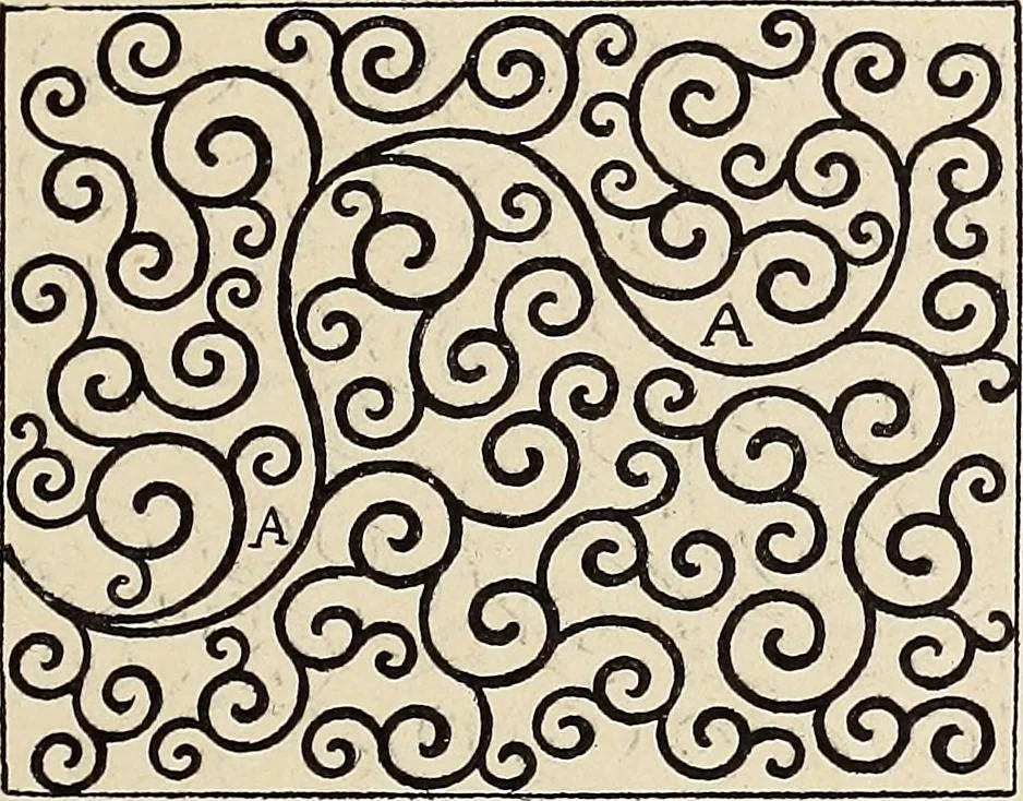 An illustration from Méthode de composition ornementale, 1905, leaf 316