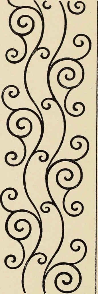 An illustration from Méthode de composition ornementale, 1905, leaf 325