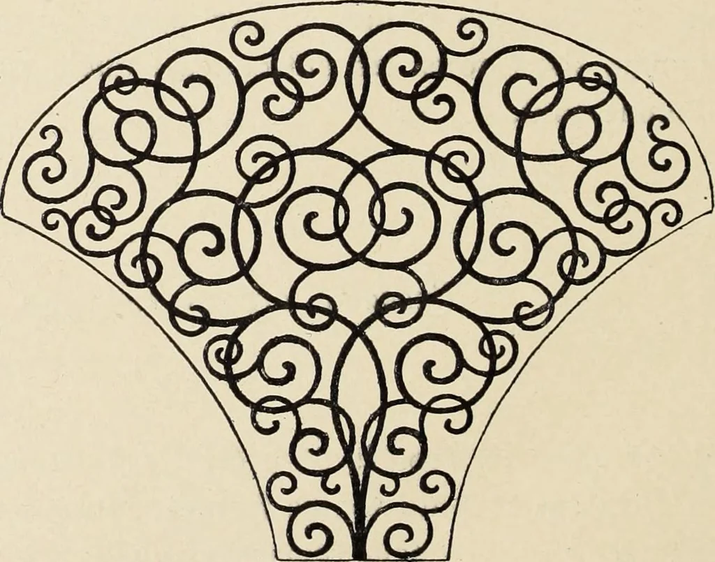 An illustration from Méthode de composition ornementale, 1905, leaf 327