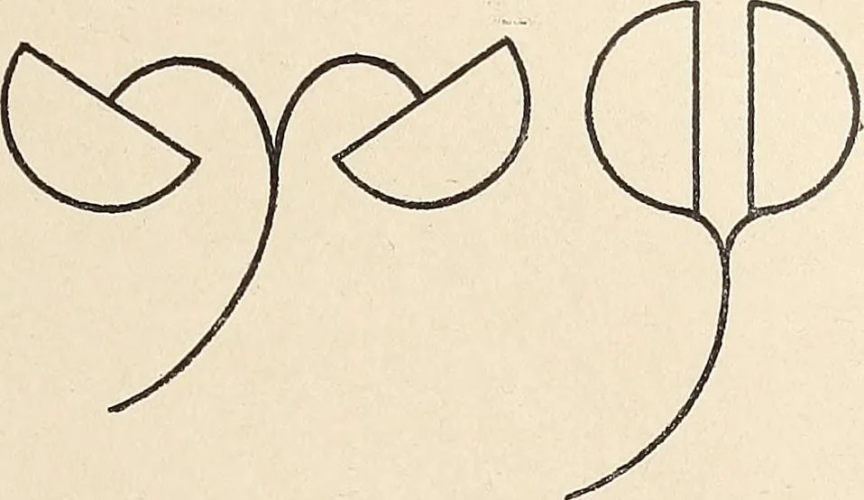 An illustration from Méthode de composition ornementale, 1905, leaf 338