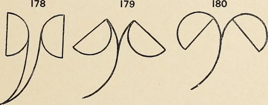 An illustration from Méthode de composition ornementale, 1905, leaf 338