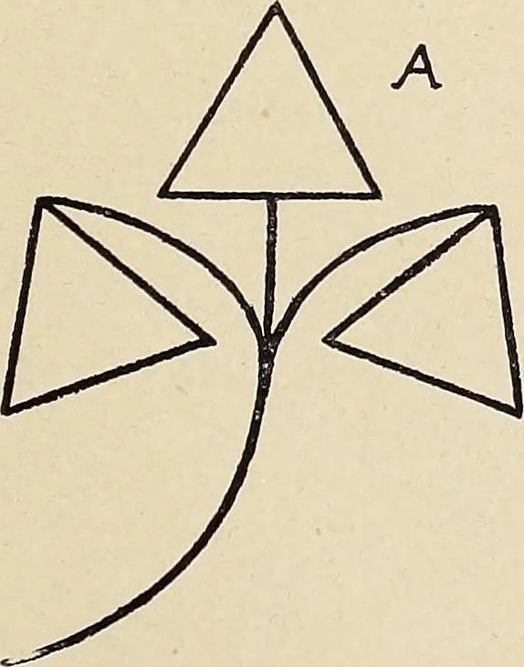 An illustration from Méthode de composition ornementale, 1905, leaf 342