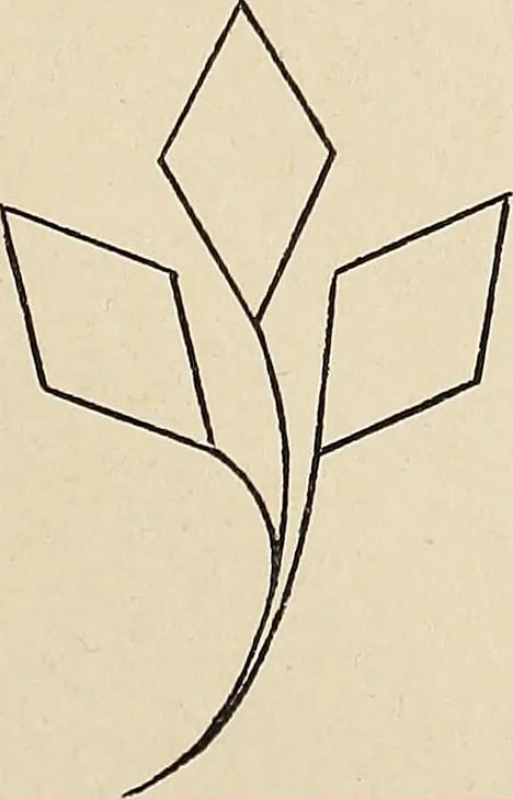 An illustration from Méthode de composition ornementale, 1905, leaf 346