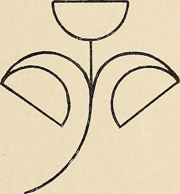 An illustration from Méthode de composition ornementale, 1905, leaf 348