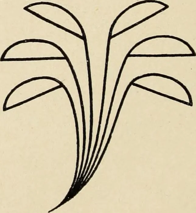 An illustration from Méthode de composition ornementale, 1905, leaf 353