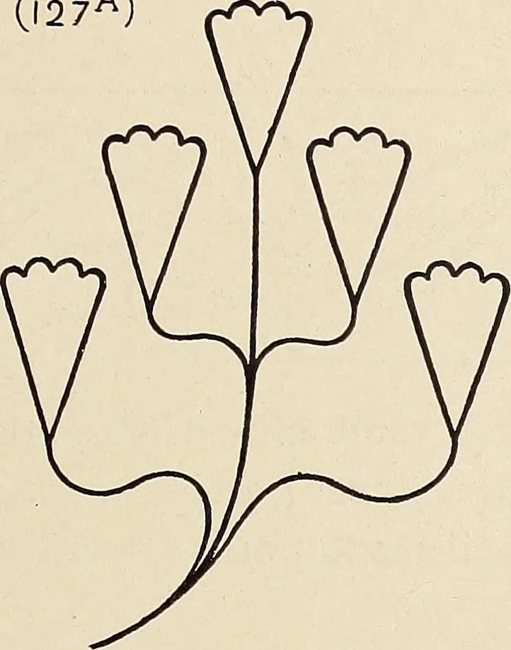 An illustration from Méthode de composition ornementale, 1905, leaf 356