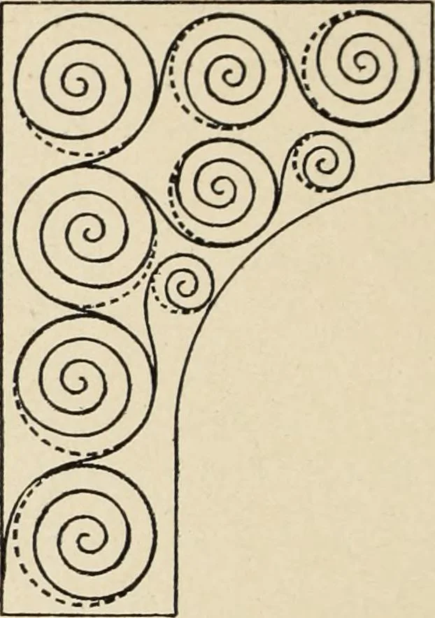 An illustration from Méthode de composition ornementale, 1905, leaf 363