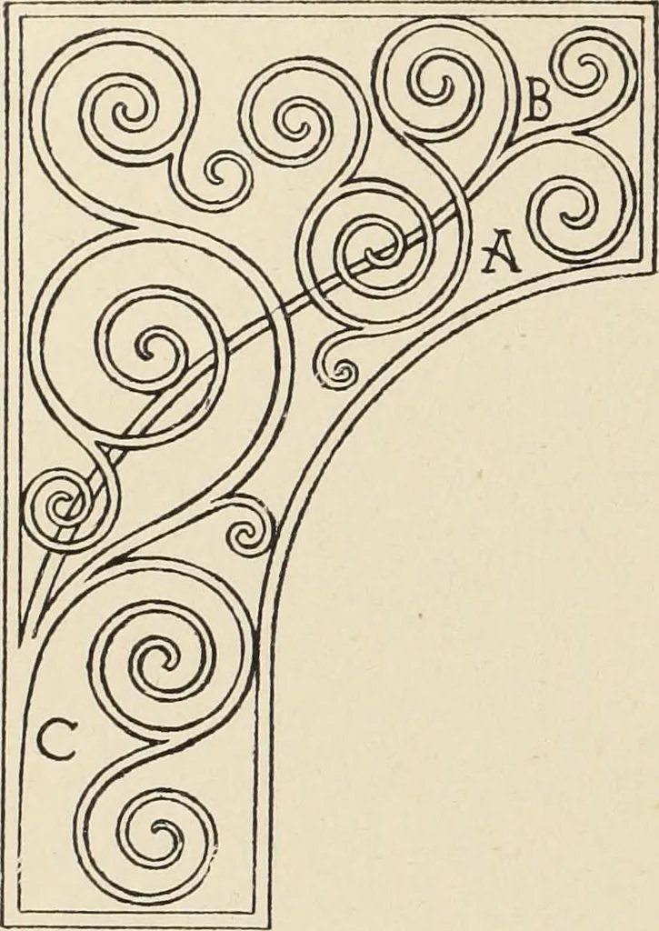An illustration from Méthode de composition ornementale, 1905, leaf 369