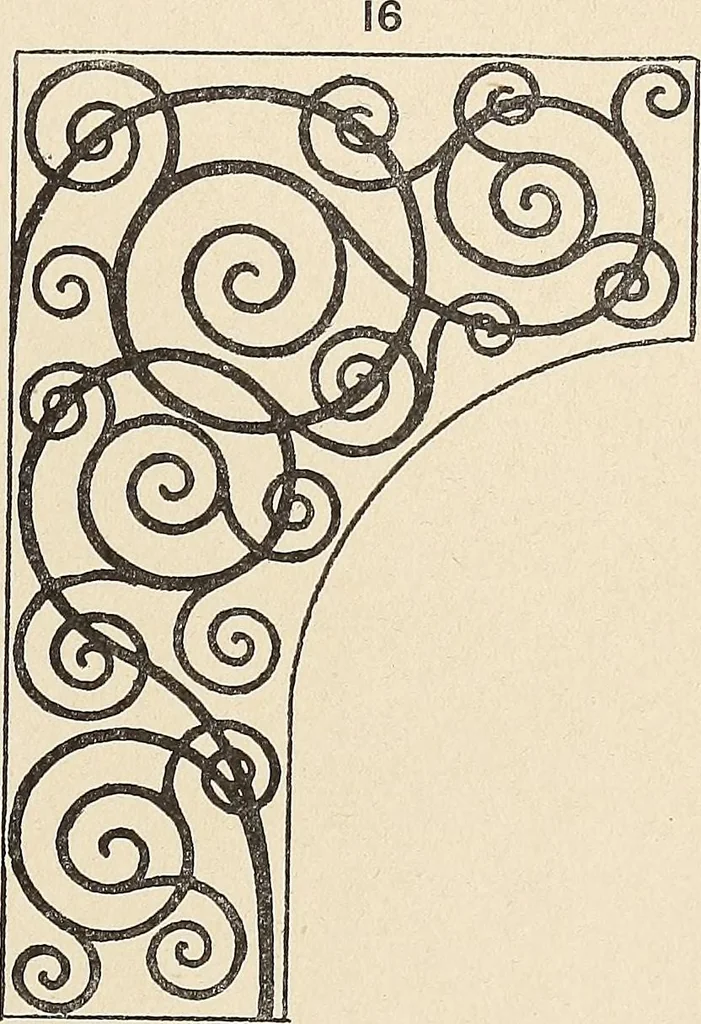 An illustration from Méthode de composition ornementale, 1905, leaf 370