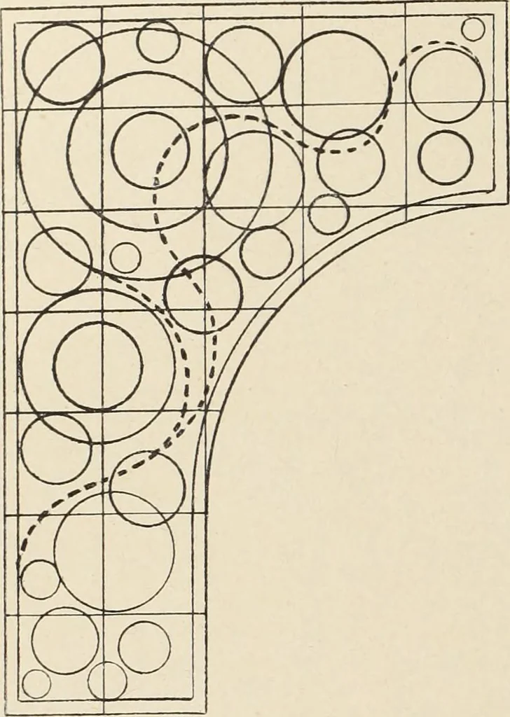 An illustration from Méthode de composition ornementale, 1905, leaf 371