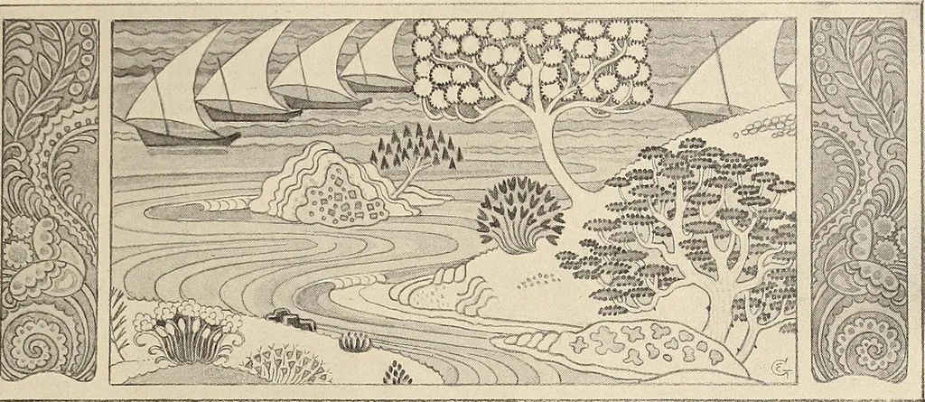 An illustration from Méthode de composition ornementale, 1905, leaf 374