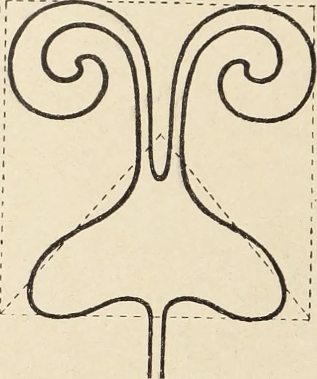 An illustration from Méthode de composition ornementale, 1905, leaf 383
