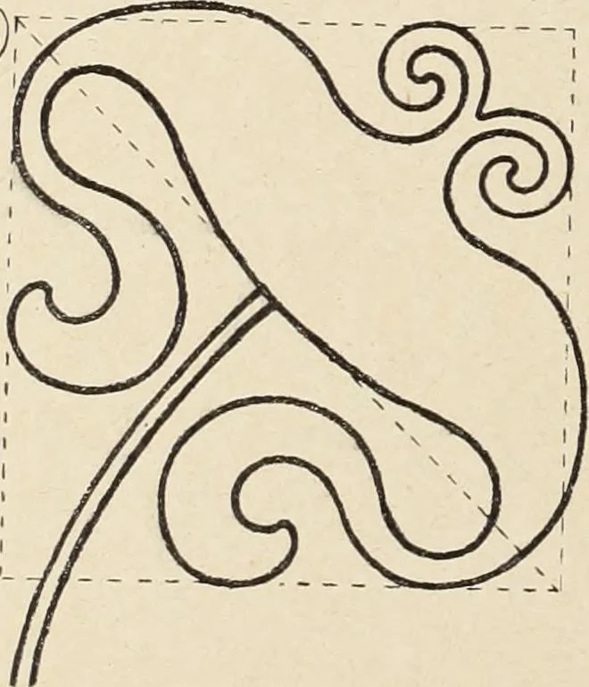 An illustration from Méthode de composition ornementale, 1905, leaf 383