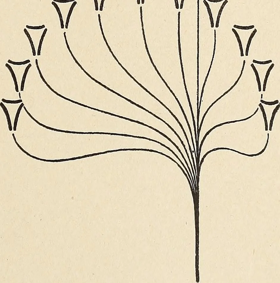 An illustration from Méthode de composition ornementale, 1905, leaf 392