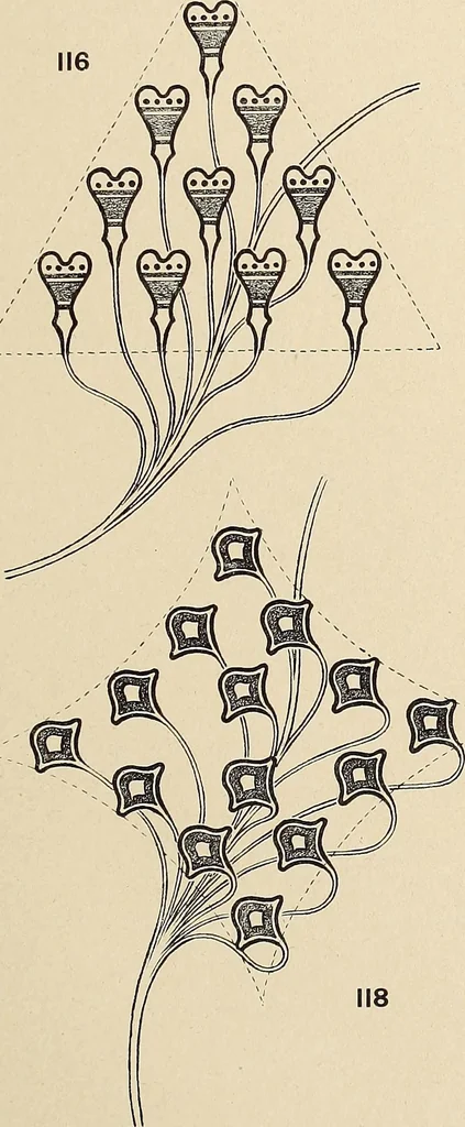 An illustration from Méthode de composition ornementale, 1905, leaf 408