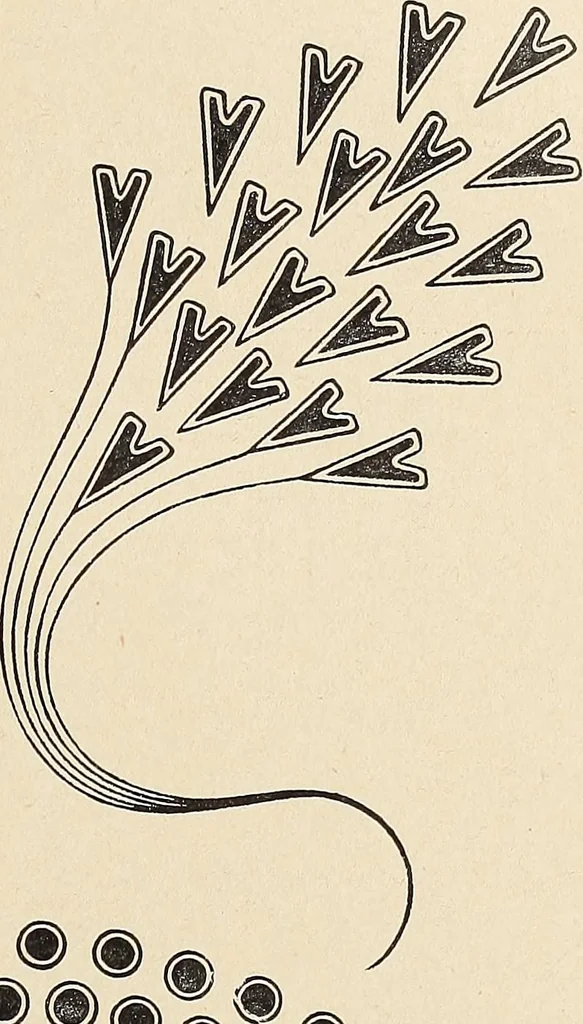 An illustration from Méthode de composition ornementale, 1905, leaf 424