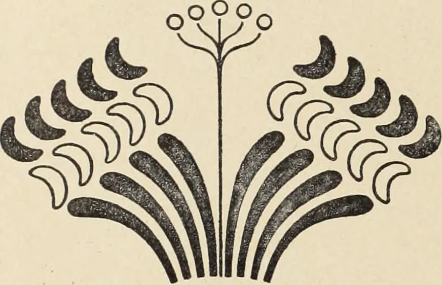 An illustration from Méthode de composition ornementale, 1905, leaf 427