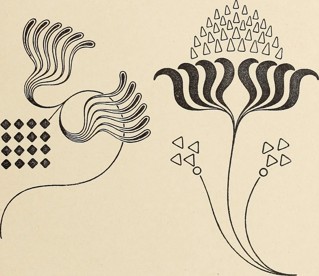 An illustration from Méthode de composition ornementale, 1905, leaf 430