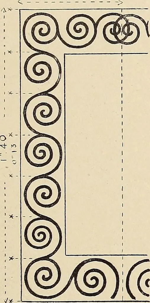 An illustration from Méthode de composition ornementale, 1905, leaf 438