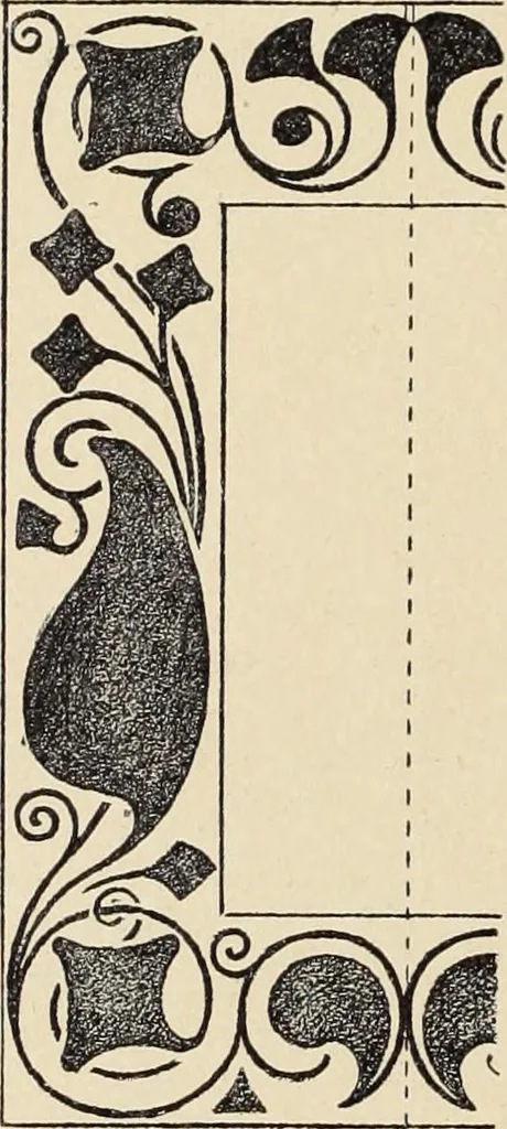 An illustration from Méthode de composition ornementale, 1905, leaf 439