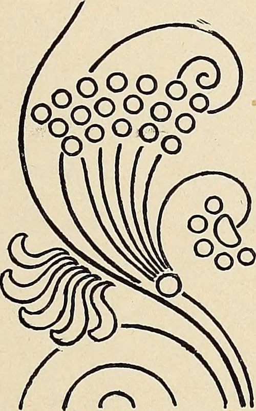 An illustration from Méthode de composition ornementale, 1905, leaf 440