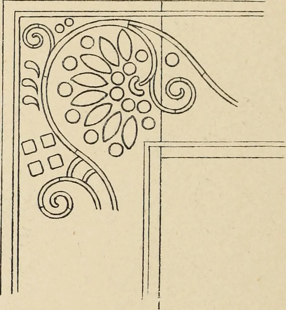 An illustration from Méthode de composition ornementale, 1905, leaf 441