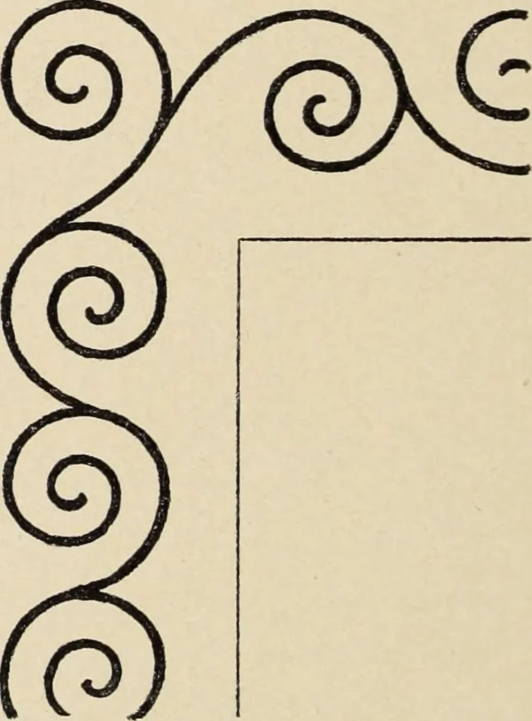 An illustration from Méthode de composition ornementale, 1905, leaf 443