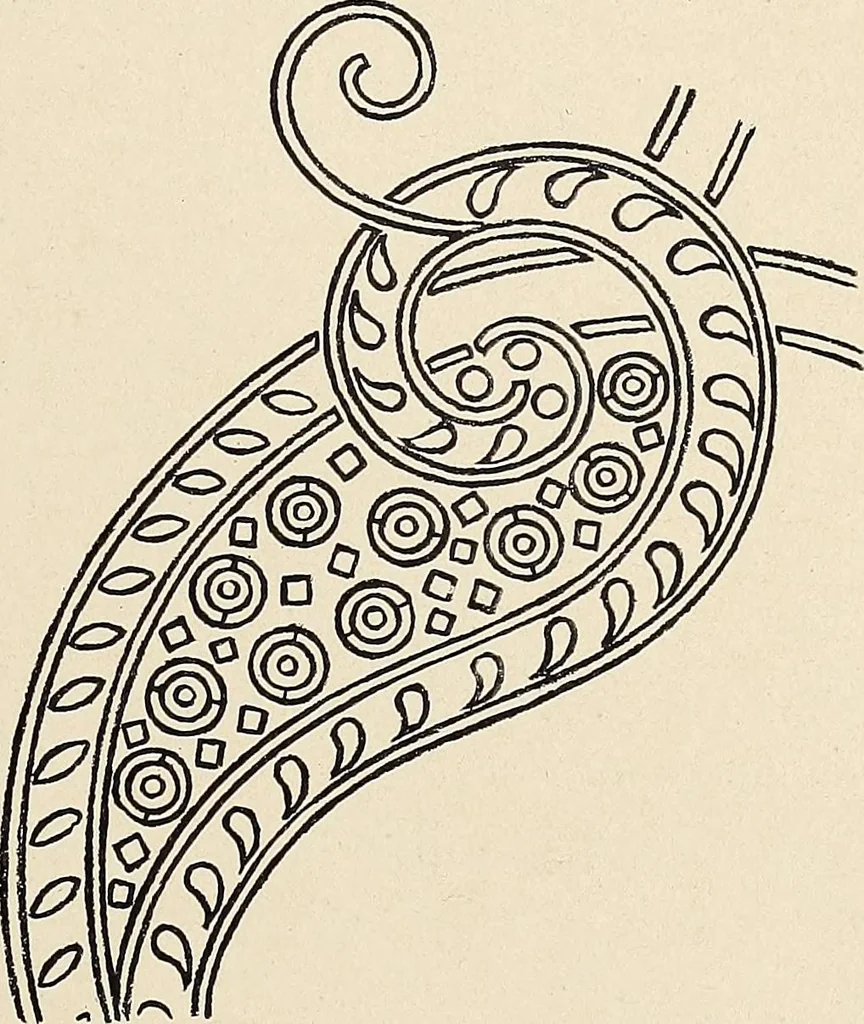 An illustration from Méthode de composition ornementale, 1905, leaf 450