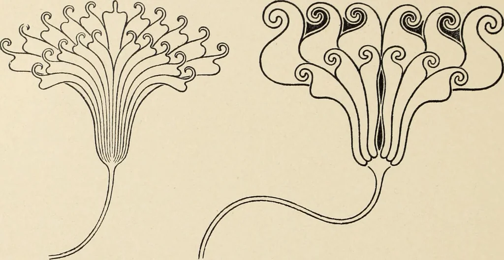 An illustration from Méthode de composition ornementale, 1905, leaf 457
