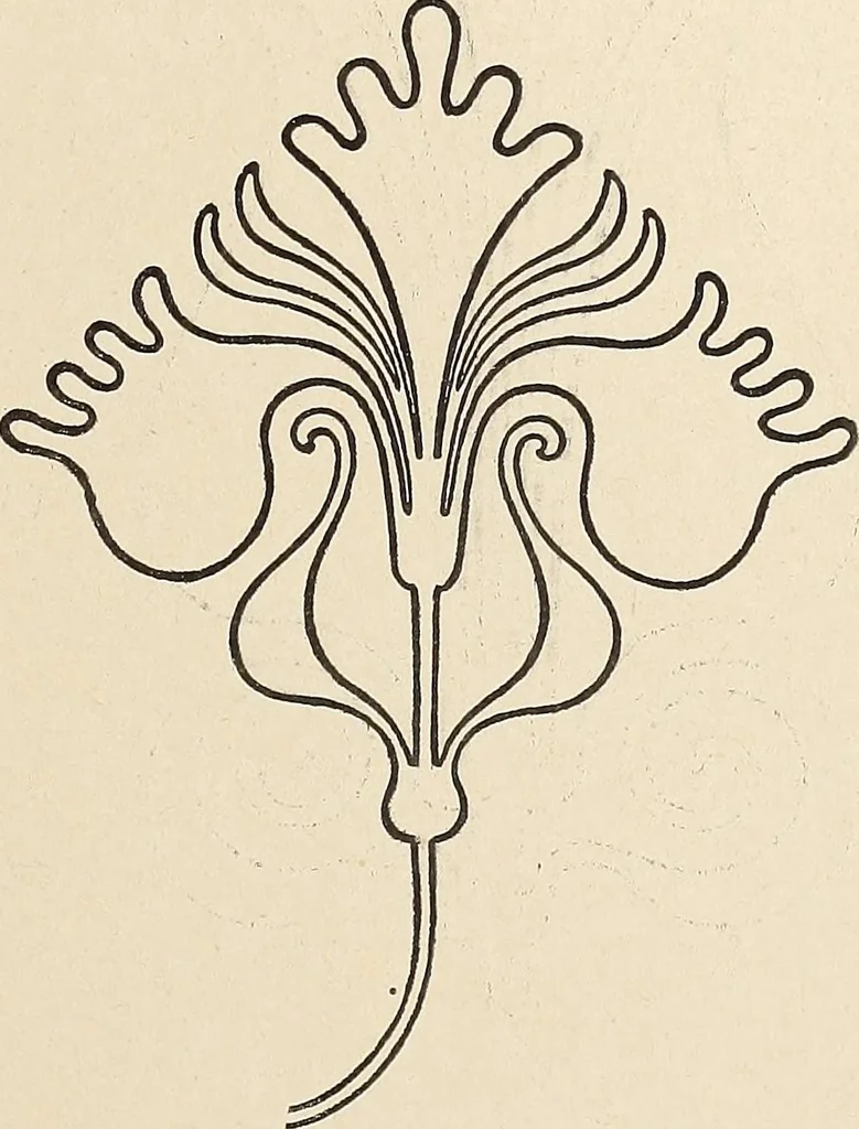 An illustration from Méthode de composition ornementale, 1905, leaf 468