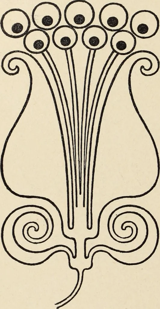 An illustration from Méthode de composition ornementale, 1905, leaf 469