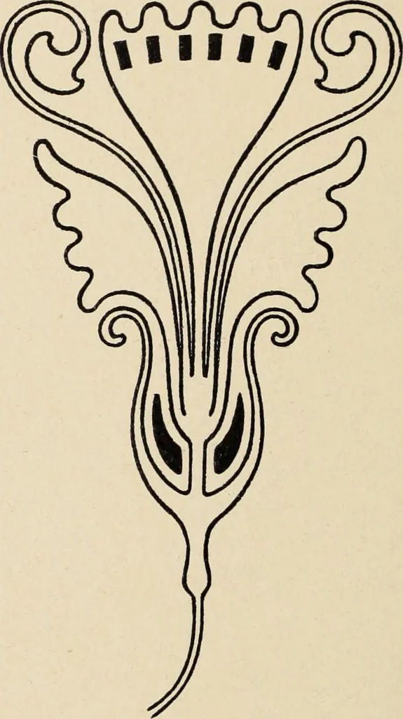 An illustration from Méthode de composition ornementale, 1905, leaf 469