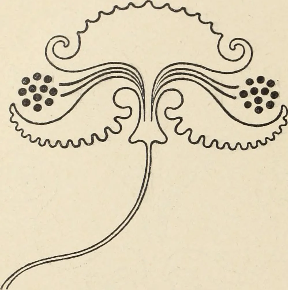 An illustration from Méthode de composition ornementale, 1905, leaf 471