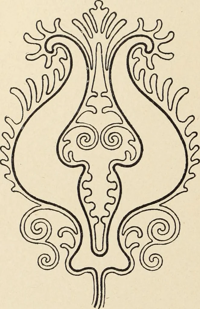 An illustration from Méthode de composition ornementale, 1905, leaf 473
