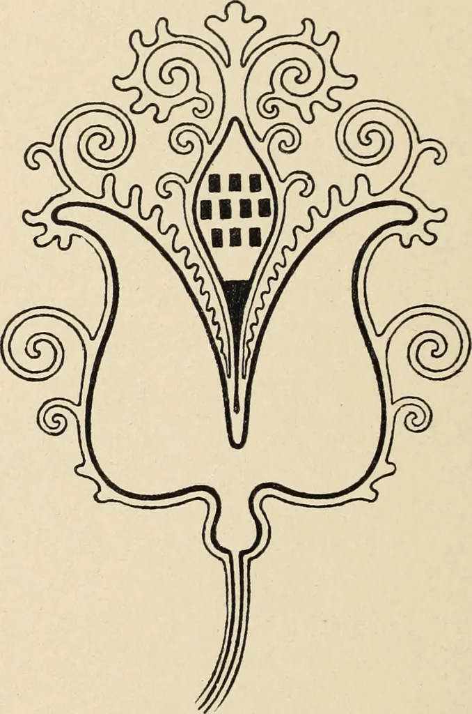 An illustration from Méthode de composition ornementale, 1905, leaf 473
