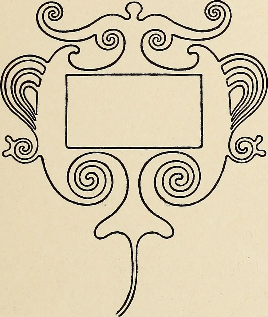 An illustration from Méthode de composition ornementale, 1905, leaf 474
