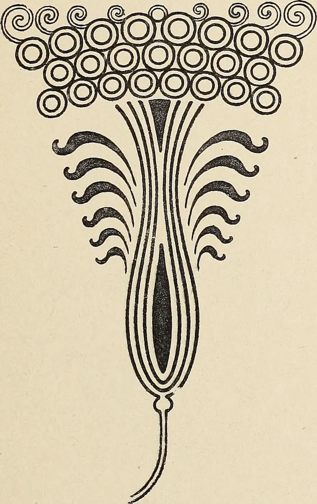 An illustration from Méthode de composition ornementale, 1905, leaf 476