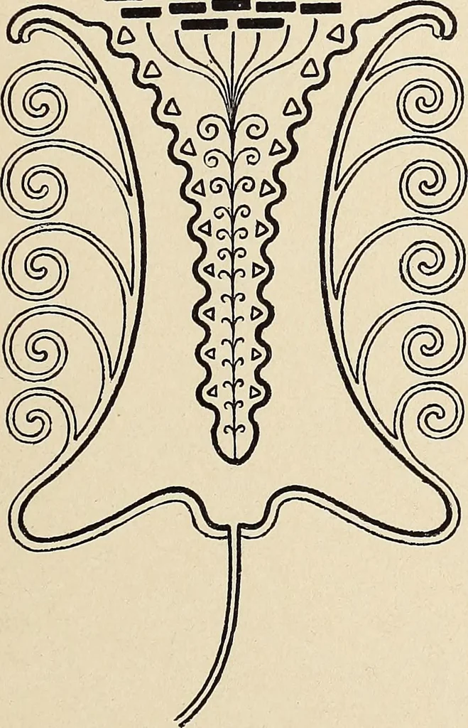 An illustration from Méthode de composition ornementale, 1905, leaf 478