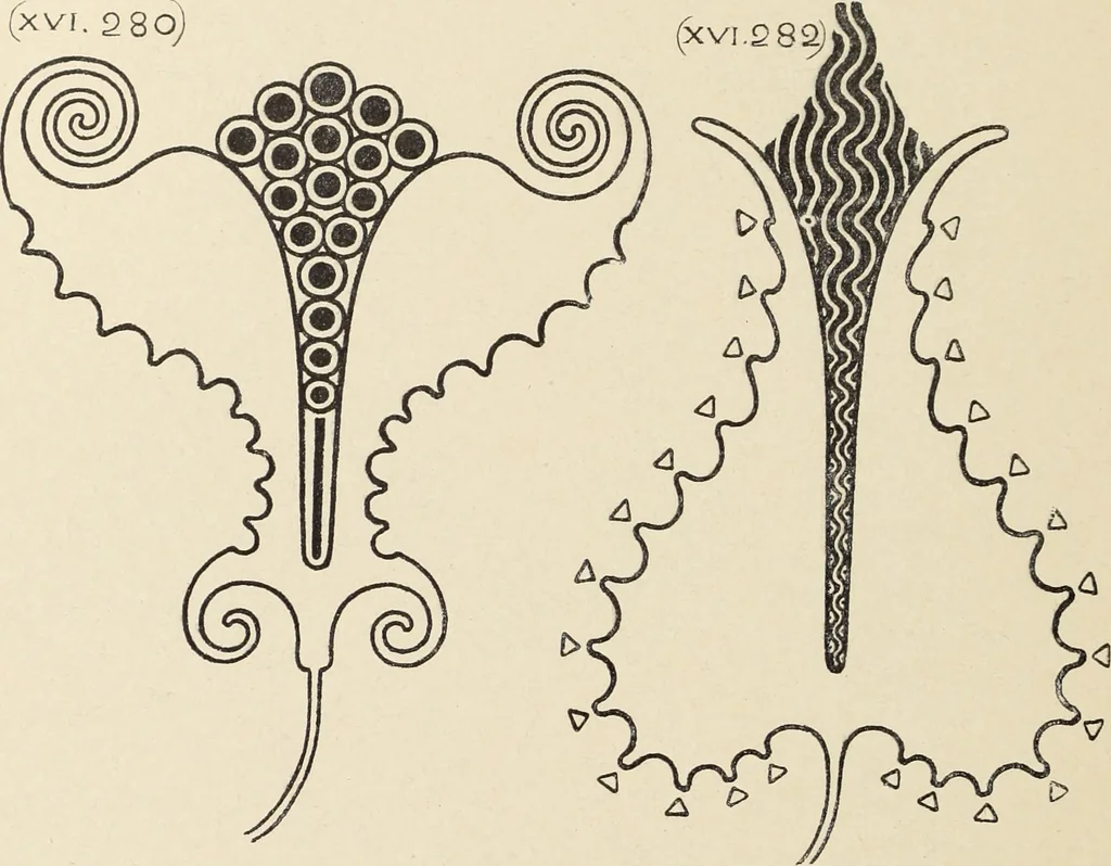 An illustration from Méthode de composition ornementale, 1905, leaf 479