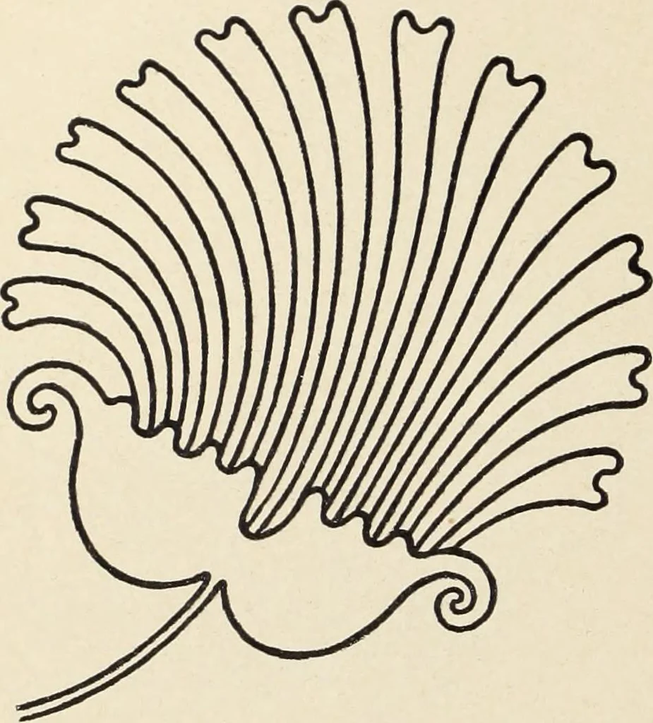 An illustration from Méthode de composition ornementale, 1905, leaf 485