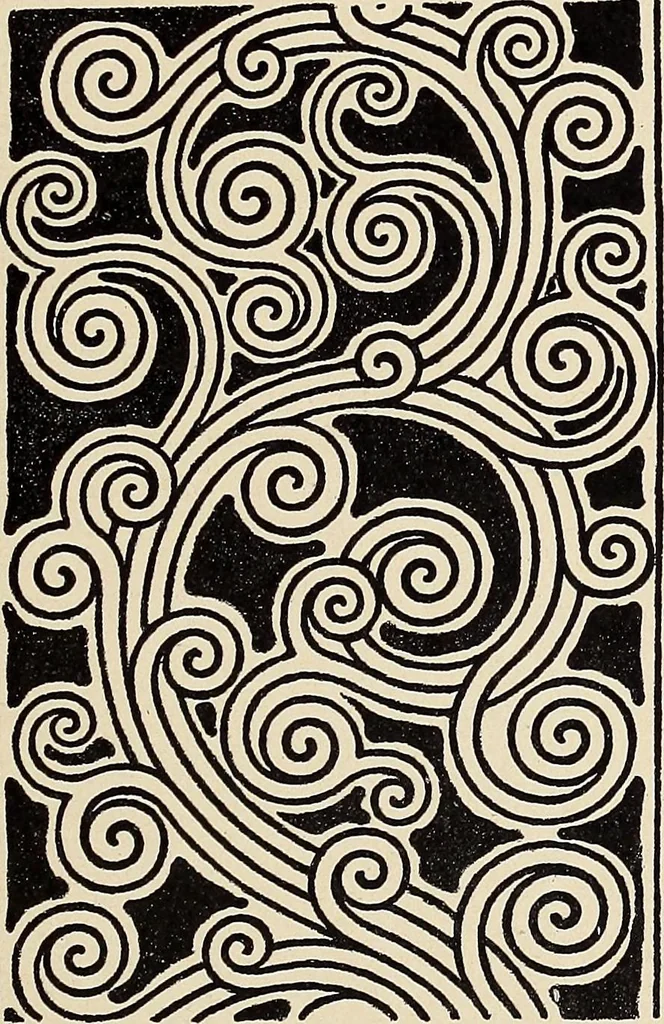 An illustration from Méthode de composition ornementale, 1905, leaf 486