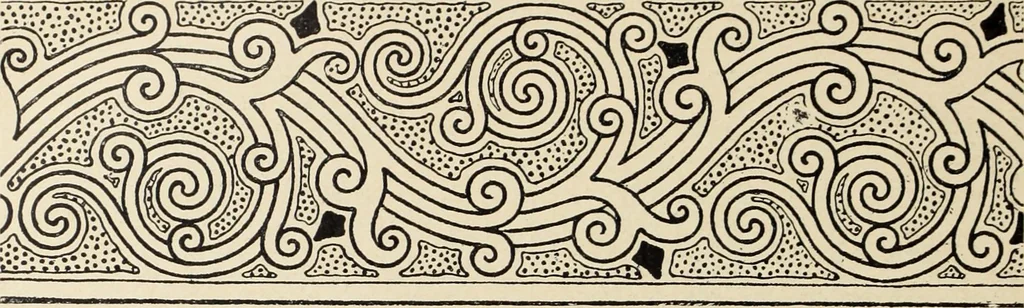 An illustration from Méthode de composition ornementale, 1905, leaf 487