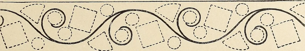 An illustration from Méthode de composition ornementale, 1905, leaf 488