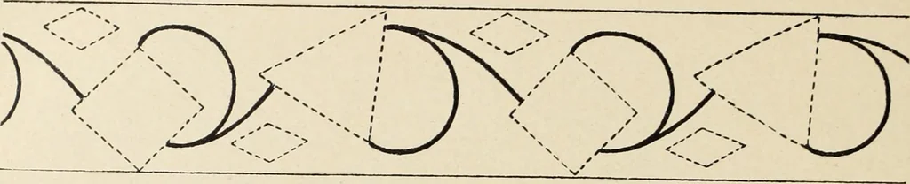 An illustration from Méthode de composition ornementale, 1905, leaf 489