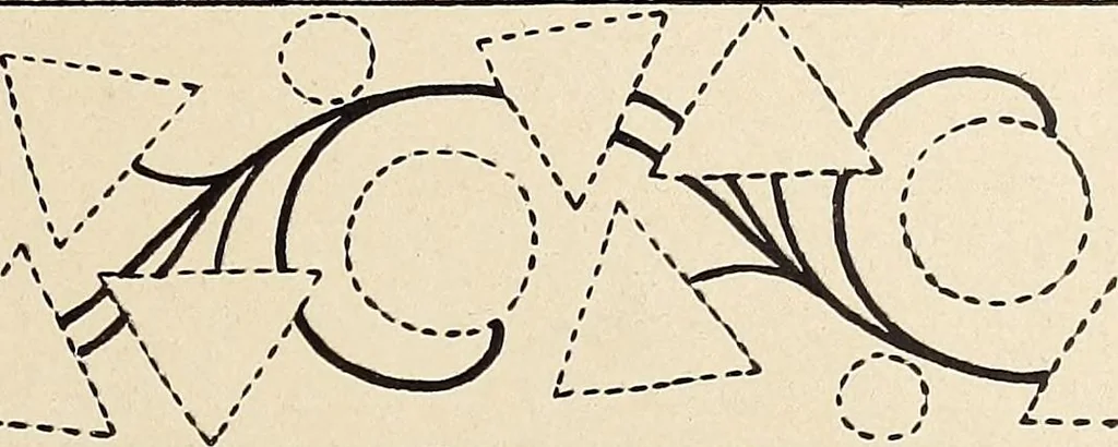 An illustration from Méthode de composition ornementale, 1905, leaf 490
