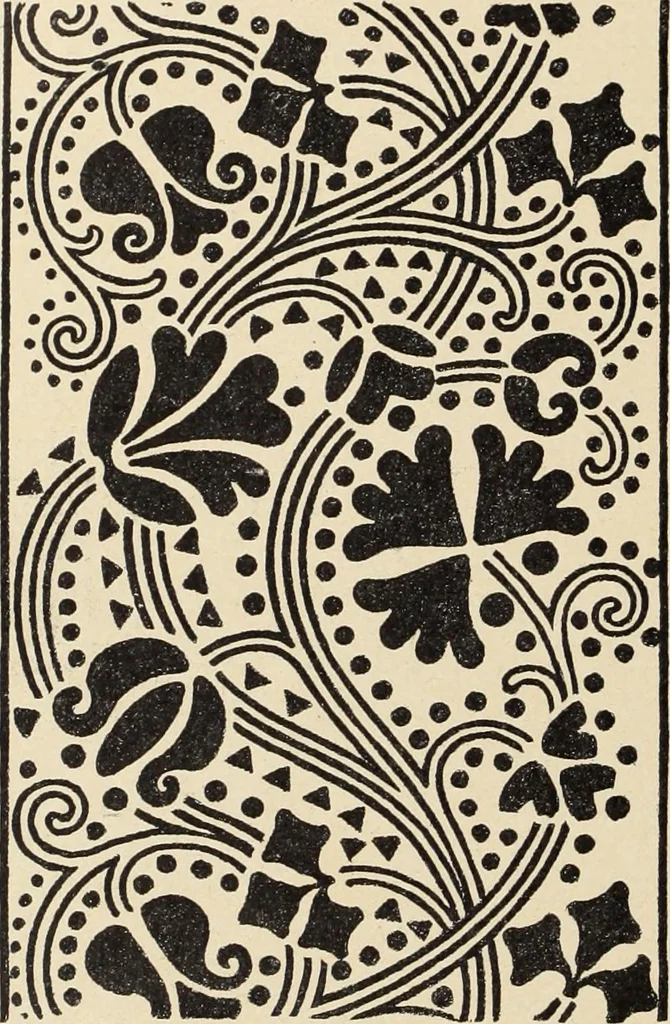 An illustration from Méthode de composition ornementale, 1905, leaf 491